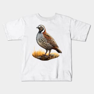 Simple Quail Kids T-Shirt